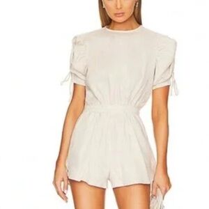 The Femm Sofia Linen Romper